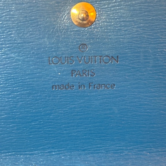 Louis Vuitton Epi Leather Elise Wallet in Toledo Blue - Picture 3 of 14